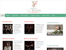 Tablet Screenshot of interludefitness.com